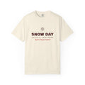 Snow Day Tee in Ivory, front view