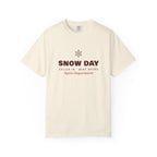 Snow Day Tee in Ivory, front view