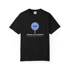 Social Pace Tee in Black, front view