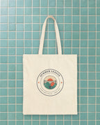 Summer League Tote in Natural, styled