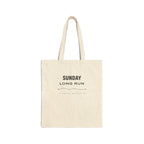 Sunday Long Run Tote in Natural, front view