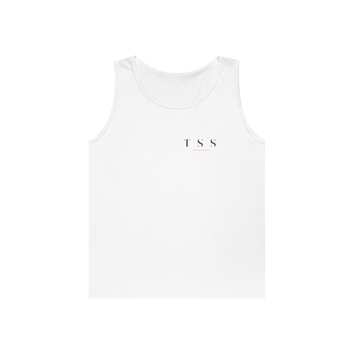 T S S Tank in White, front view