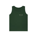 T S S Tank in Forest Green, front view