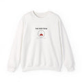 The 6AM Crew Crewneck in White, front view