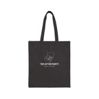 The After Party Tote in Black, front view