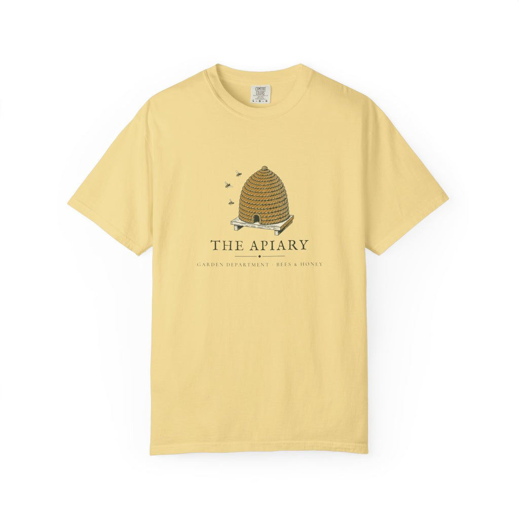 The Apiary Tee in Butter, front view