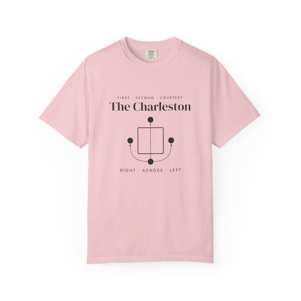 The Charleston Tee in Blossom, front view
