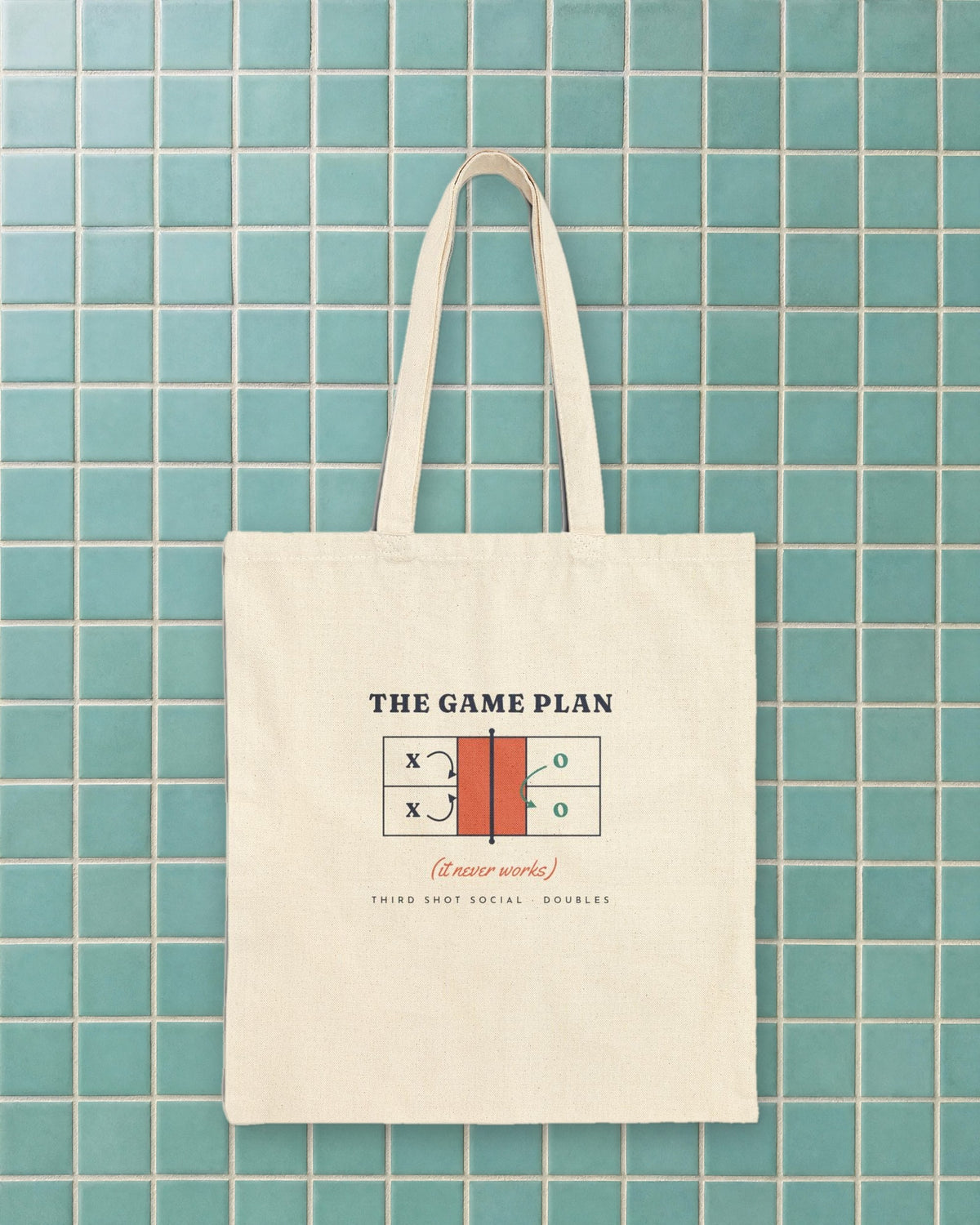 The Game Plan Tote in Natural, styled