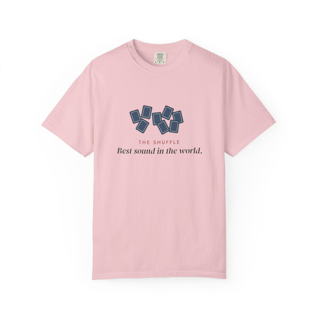 The Shuffle Tee in Blossom, front view