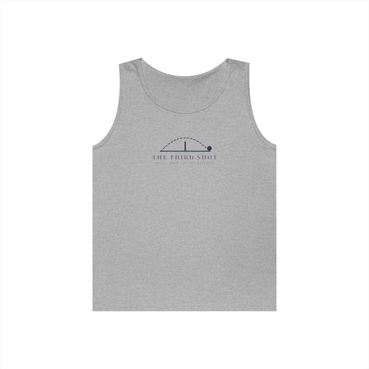 The Third Shot Tank in Sport Grey, front view