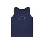 The Third Shot Tank in Navy, front view