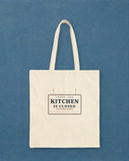 Kitchen Closed Tote in Natural, styled