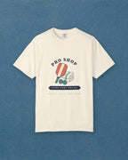 Pro Shop Tee in Ivory, styled
