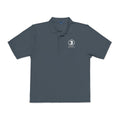 Three Putt A.C. Polo in Steel Grey, front view