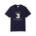 Three Putt Athletic Club Tee in True Navy, front view