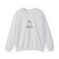 Time on Feet Crewneck in Ash, front view