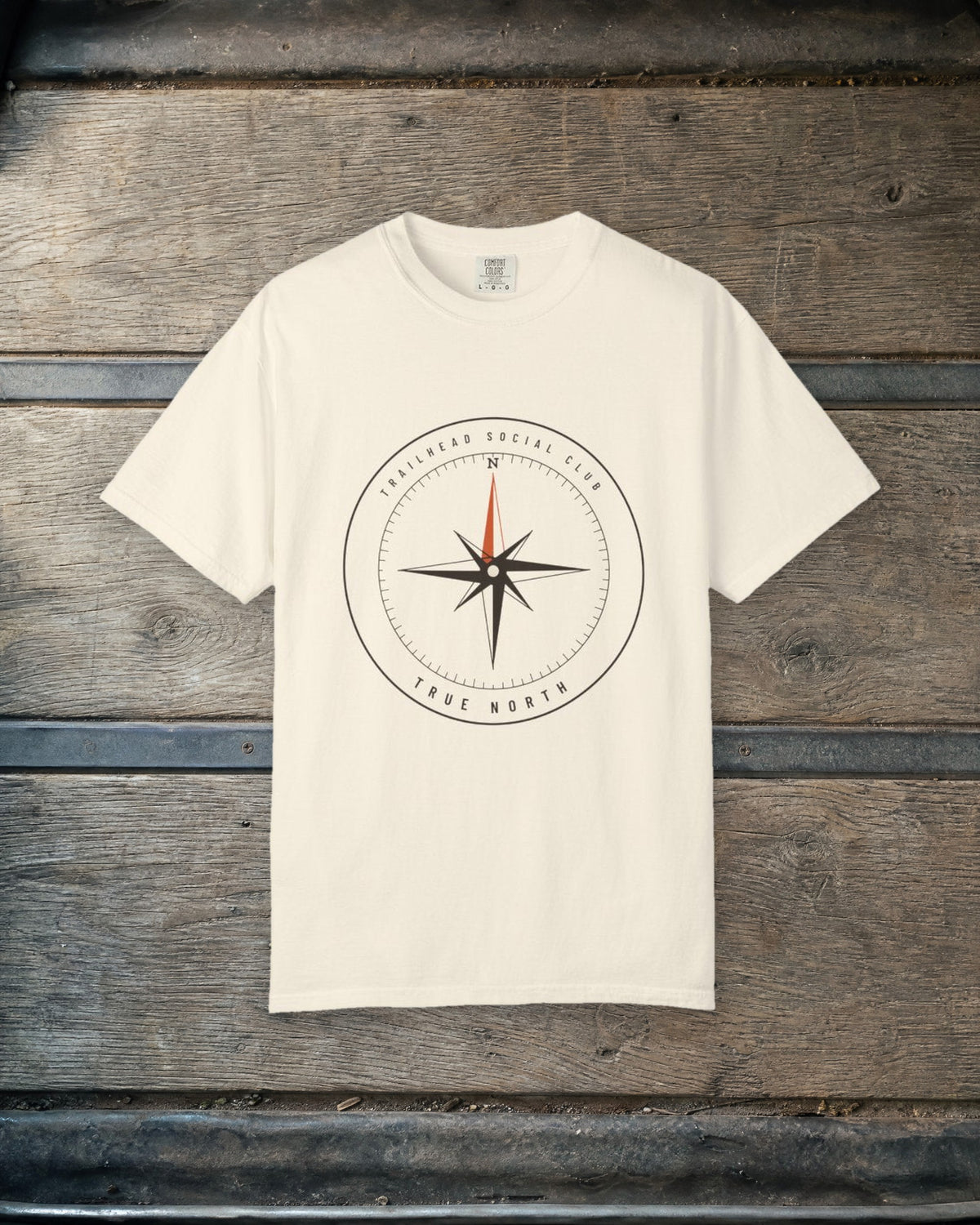 True North Tee in Ivory, styled