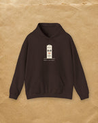 Mile Zero Hoodie in Dark Chocolate, styled