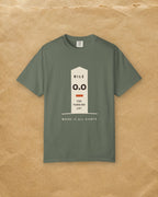 Mile Zero Tee in Moss, styled