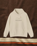 Ridgeline Hoodie in Sand, styled