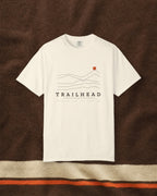 Ridgeline Tee in Ivory, styled