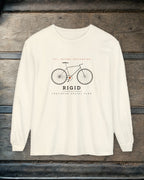 Rigid Long Sleeve Tee in Ivory, styled