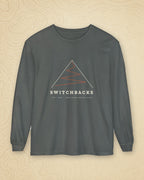 Switchbacks Long Sleeve Tee in Pepper, styled