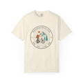 Trailhead Social Club Tee in Ivory, front view