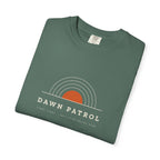 Dawn Patrol Tee in Blue Spruce, folded