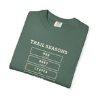 Trail Seasons Tee in Blue Spruce, folded