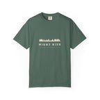 Night Ride Tee in Blue Spruce, front view