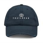 Contour Dad Hat in Dark Navy, front view