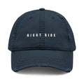Night Ride Dad Hat in Dark Navy, front view