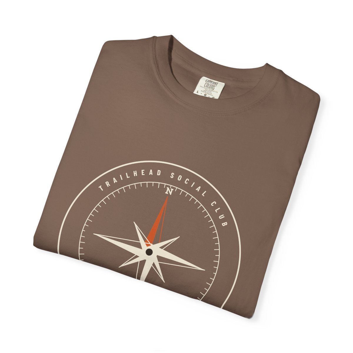 True North Tee in Espresso, folded
