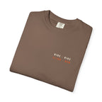 Ride Hike Climb Run Pocket Tee in Espresso, folded
