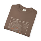 Route Map Tee in Espresso, folded