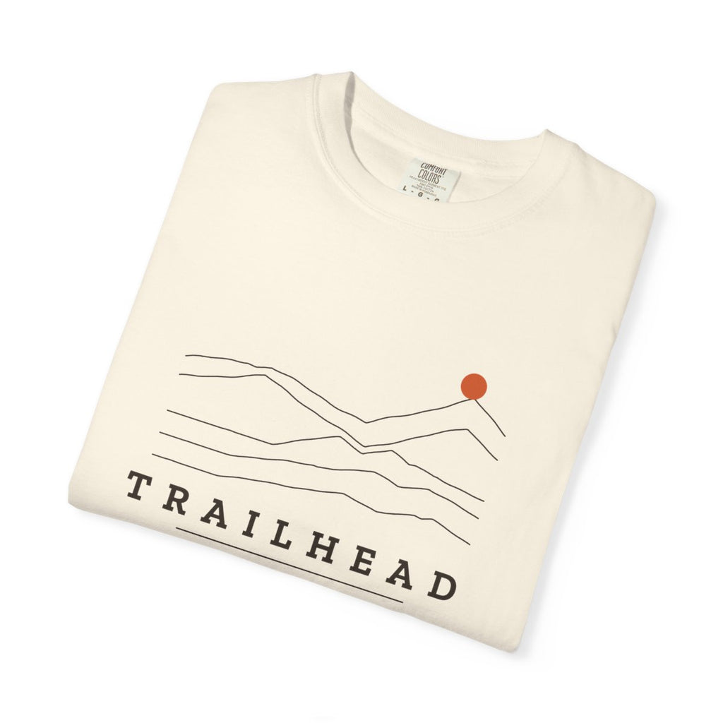 Ridgeline Tee in Ivory, folded