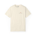 Trail Marked Pocket Tee in Ivory, front view