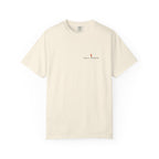 Trail Marked Pocket Tee in Ivory, front view