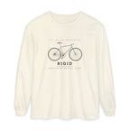 Rigid Long Sleeve Tee in Ivory, front view