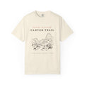 Canyon Trail Tee in Ivory, front view