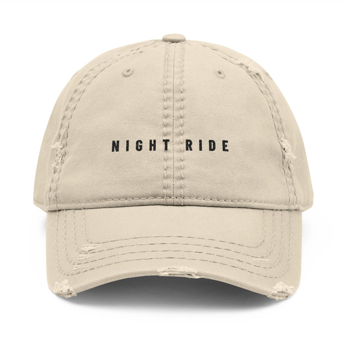 Night Ride Dad Hat in Khaki, front view