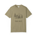 Mountain Hut Tee in Khaki, front view