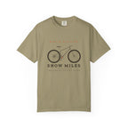 Winter Division Tee in Khaki, front view