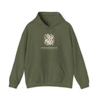 Singletrack Hoodie in Military Green, front view