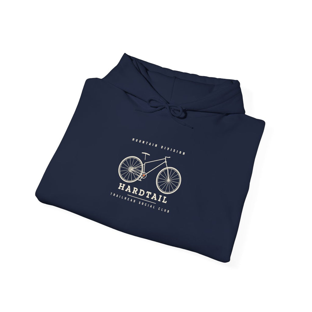 Hardtail Hoodie in Navy, folded