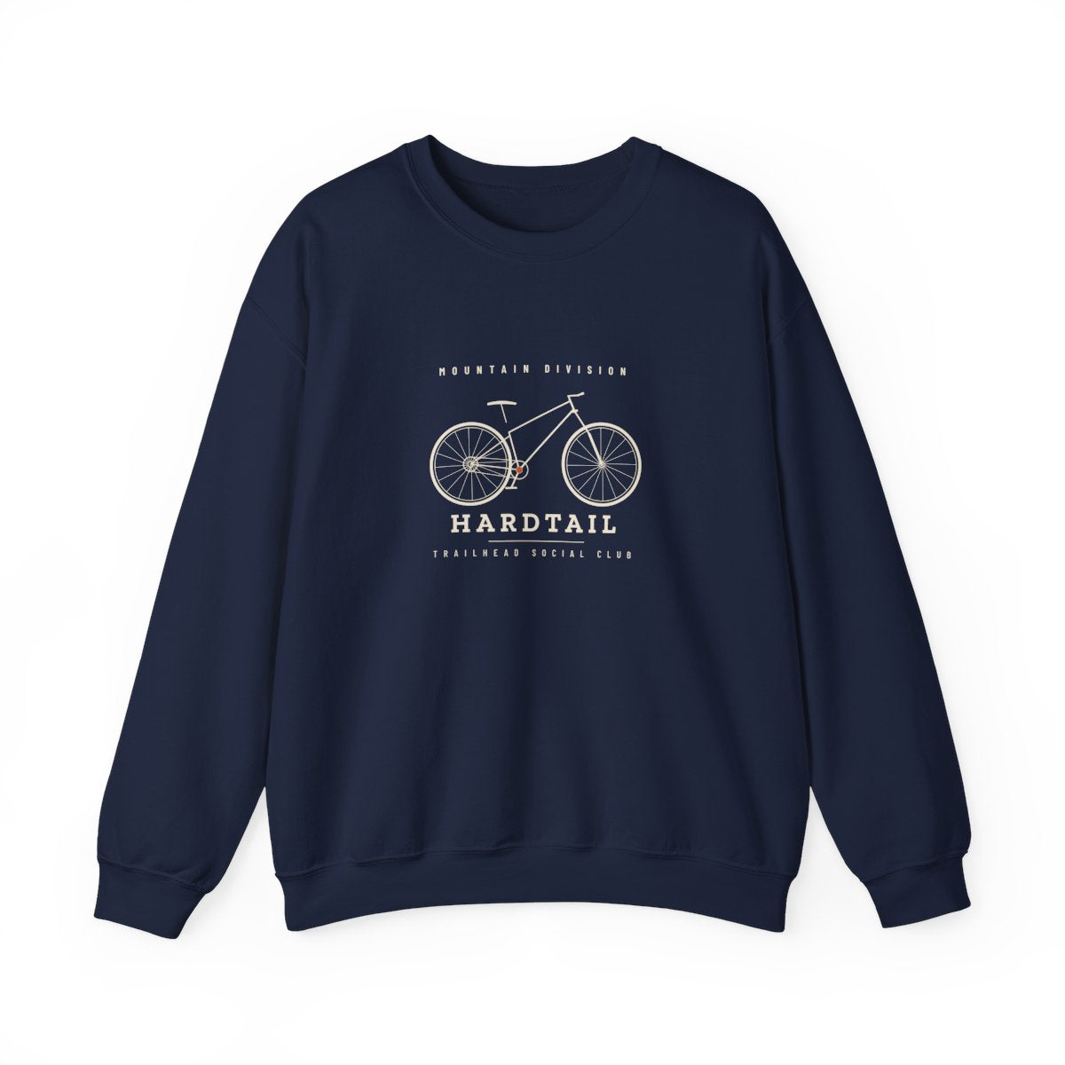 Hardtail Crewneck in Navy, front view