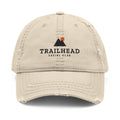 Trailhead Peaks Dad Hat in Khaki, front view