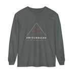Switchbacks Long Sleeve Tee in Pepper, front view