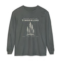 Five Pines Long Sleeve Tee in Pepper, front view